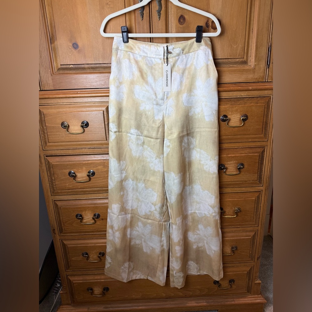 Commense NWT Silky Wide Leg Pants